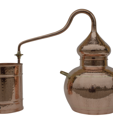 Distiliatorius - alembikas, 10 L, su sieteliu