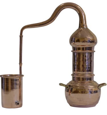 Koloninis alembikas, 1L, su sieteliu